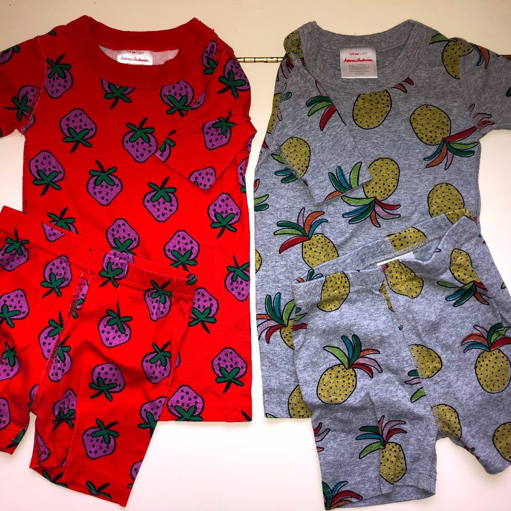 Hanna Andersson short john pajamas
